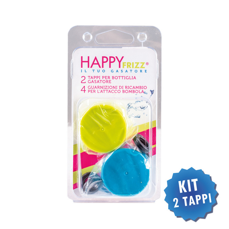 KIT COPPIA TAPPI + 4 GUARNIZIONI